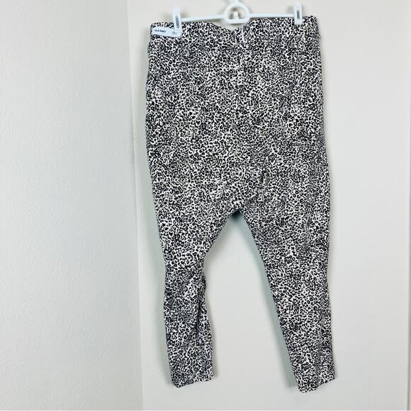 OLD NAVY Leopard Print XXL Stevie High Rise Stretch Legging Pant Ankle Crop Plus - Picture 5 of 8